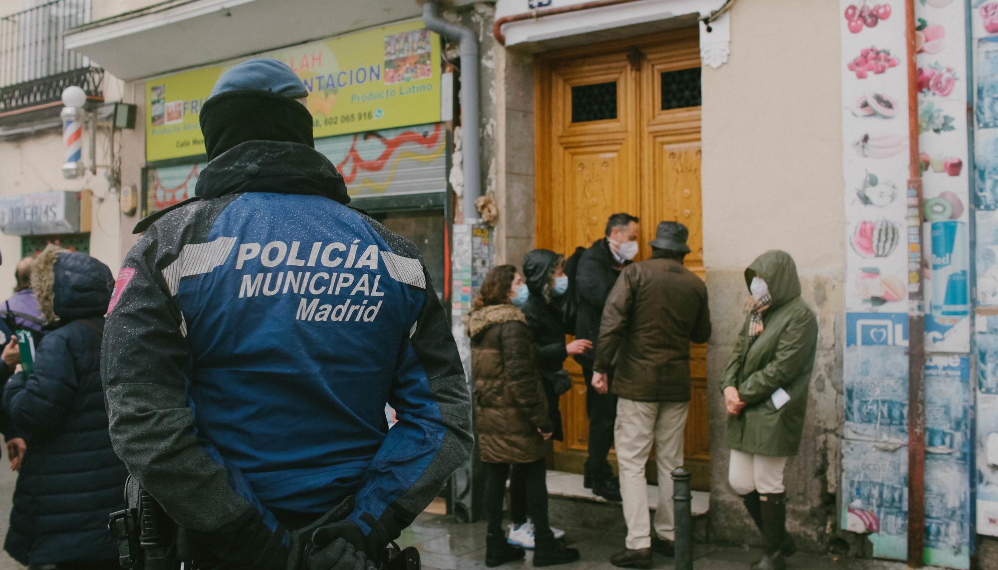 policía desahucio eva